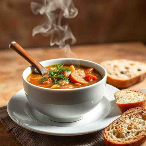 Zurek - Polish Smoked Sausage Soup Recipe